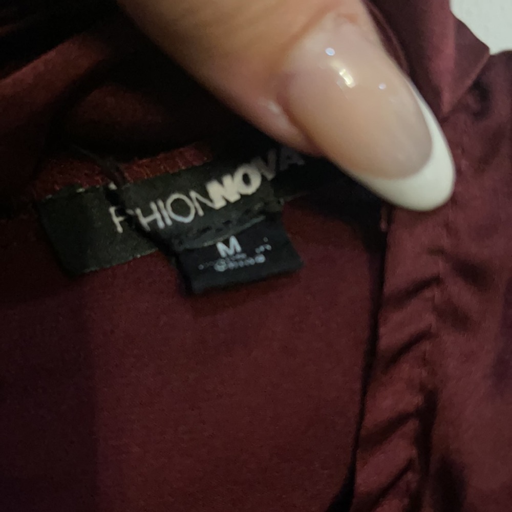 Fashion nova wrap dress size medium - Picture 3 of 5